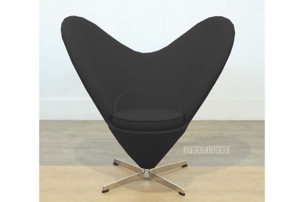 Picture of Replica Heart Chair - Black