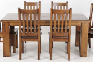 Picture of FEDERATION Rustic Dining Set Series - 1.5M Table (5PC)