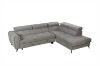 Picture of CROCKO Sofa Bed with Lift Up Storage (Light Grey) - Facing Left