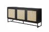 Picture of SAILOR 160 3DR Sideboard with Rattan Design (Black)