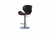 Picture of ARTIS Bentwood Adjustable Swivel Gas Lift Bar Stool (Black)