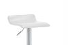 Picture of COSMO Adjustable Swivel Gas Lift Bar Stool (White) - Each