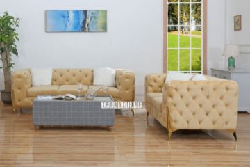 Picture of MANCHESTER Beige Sofa - 3+2 Set