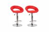 Picture of STANFORD Adjustable Swivel Gas Lift Bar Stool (White)