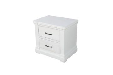 Picture of BICTON Bedside Table (White)