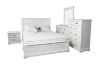 Picture of BICTON 9-Drawer Dresser with Mirror (White)
