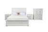 Picture of BICTON 4PC/5PC/6PC Bedroom Combo Set in Queen Size (White)