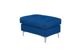 Picture of NIXON Fabric Sofa (Blue) - Ottoman