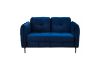 Picture of AMBERLEY Velvet Sofa (Blue) - 2 Seater