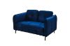 Picture of AMBERLEY Velvet Sofa (Blue) - 2 Seater