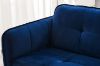 Picture of AMBERLEY Velvet Sofa (Blue) - 2 Seater