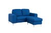 Picture of NIXON 3+2 Seater with Ottoman Fabric Sofa (Blue)