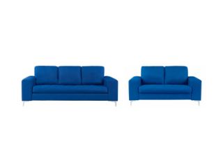 Picture of NIXON Fabric Sofa (Blue) - 3+2 Set