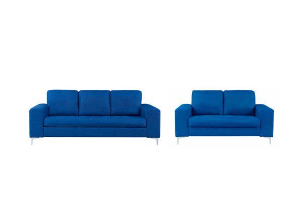 Picture of NIXON Fabric Sofa (Blue) - 3+2 Set