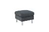 Picture of HADLEY 3 Seater with Ottoman Fabric Sofa (Dark Grey)