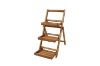 Picture of BISTRO 80cmx65cm 3-Tier Outdoor Wooden Pot Stand/Shelf