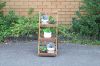 Picture of BISTRO 80cmx65cm 3-Tier Outdoor Wooden Pot Stand/Shelf