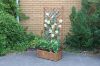 Picture of [FLOOR MODEL CLEARANCE]BISTRO Outdoor Acacia Wood Flower Pot with Trellis (Large) (80x38x180)