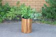 Picture of BISTRO Outdoor Round Wooden Pot/Planter (34x34x50)