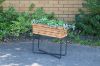 Picture of BISTRO 62 Rectangular Wooden Pot/Planter with Steel Legs (62x22x60)
