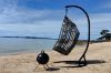 Picture of WHETZEL Outdoor Rattan Hanging Egg Chair