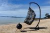 Picture of WHETZEL Rattan Outdoor Hanging Egg Chair