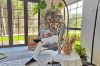 Picture of WHETZEL Rattan Outdoor Hanging Egg Chair