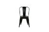 Picture of TOLIX Replica Dining Chair with Solid Rustic Elmwood (Black)