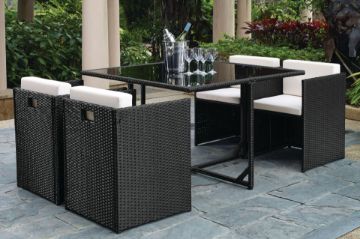 Picture of CAMARO 5PC Space-Saver Outdoor Dining Set