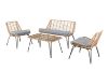 Picture of BARACOA 4PC Outdoor Lounge Set with Coffee Table