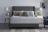 Picture of POOLE Bed Frame in Queen Size (Dark grey)