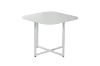 Picture of FREEMAN Space Saver 5PC Dining Set (White Table + Grey Chairs)