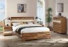 Picture of LEAMAN Solid Acacia Wood Bed Frame in Queen & King Size