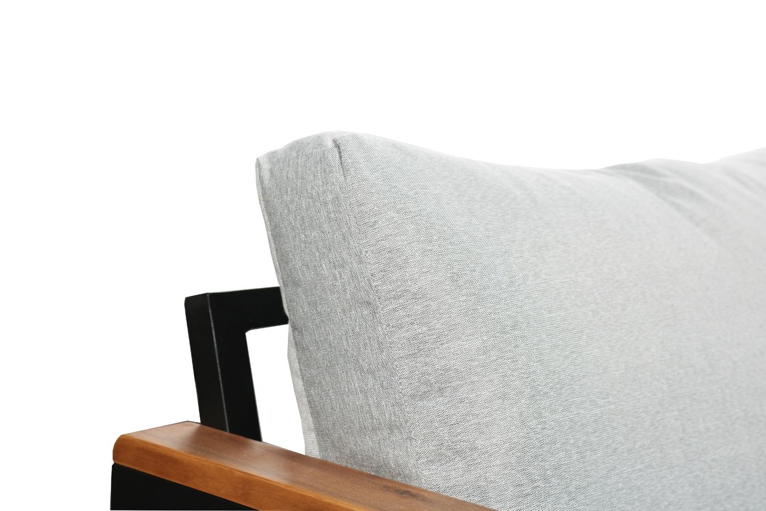 AMBERLEY Aluminum Frame Sectional Outdoor Sofa Set with Coffee Table & Corner Table