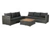 Picture of CONNERY Aluminium Sectional Outdoor Lounge Wicker Sofa Set