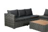 Picture of CONNERY Aluminium Sectional Outdoor Lounge Wicker Sofa Set