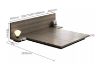Picture of YORU Japanese Bed Base Set with Headboard (Dark Grey) - 3PC Set (Super King)