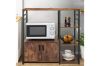 Picture of CARTER 90x85cm 2-Door Kitchen Cabinet with Shelf