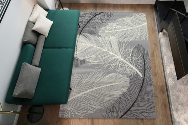 Picture of MONOCHROME FEATHERS Rug (160x230cm)