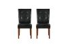 Picture of SOMMERFORD Tufted PU Leather Dining Chair (Black) - Each