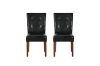 Picture of SOMMERFORD Tufted PU Leather Dining Chair (Black) - Single