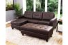 Picture of COLTON Reversible Sectional Sofa/Sofa Bed (Brown)