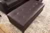 Picture of COLTON Reversible Sectional Sofa/Sofa Bed (Brown)