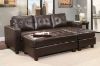 Picture of COLTON Reversible Sectional Sofa/Sofa Bed (Brown)