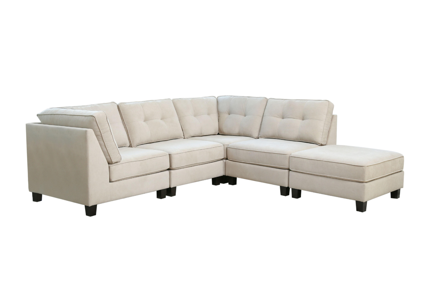 ROYALTY Sectional Modular Sofa (Beige)