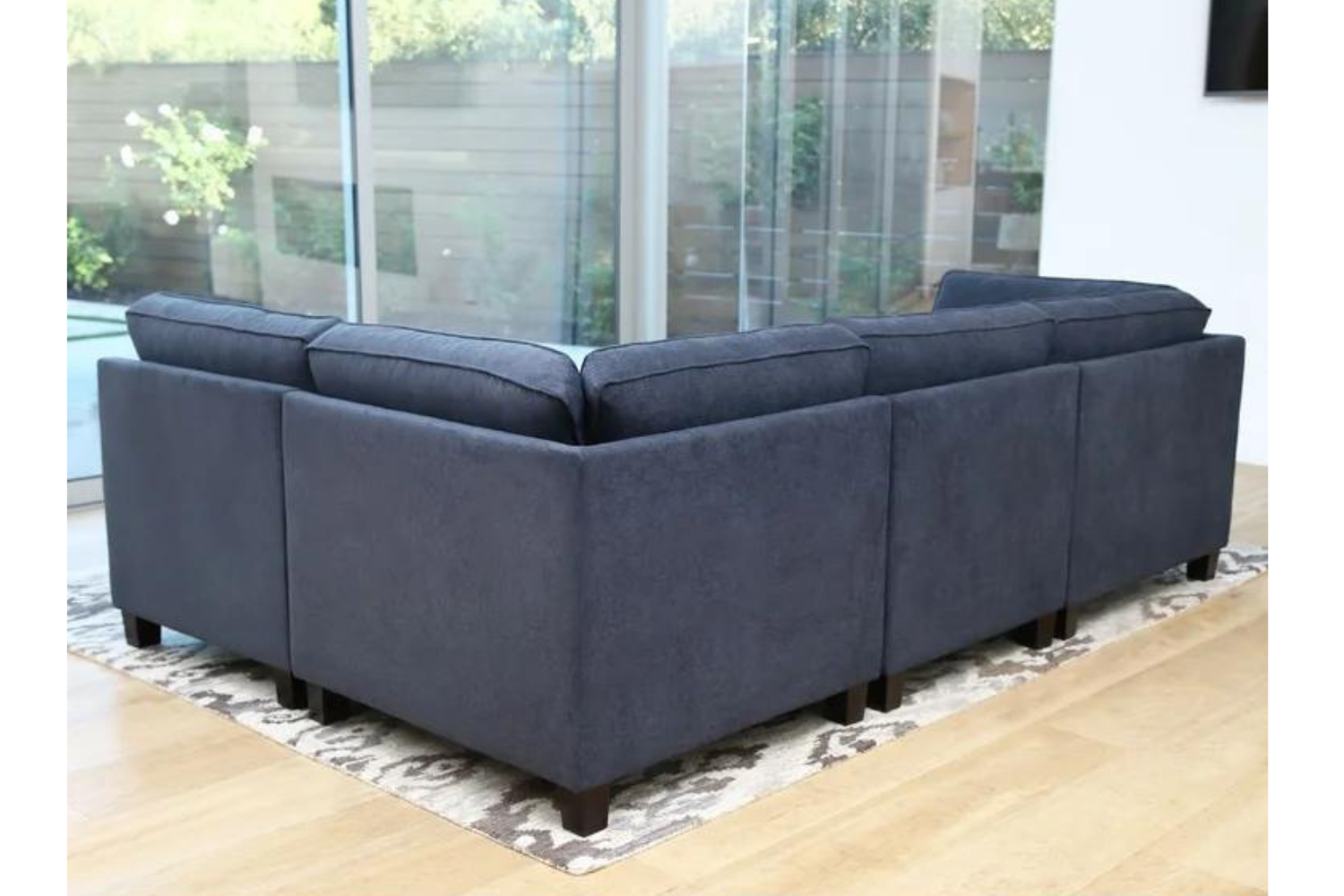 ROYALTY Sectional Modular Sofa (Navy Blue)