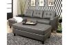 Picture of COLTON Reversible Sectional Sofa/Sofa Bed (Grey)