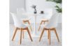 Picture of TULIP 80/100 Round Dining Table (White)