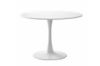 Picture of TULIP Dining Set  - 100cm table with 2 chairs (White)