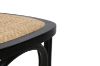 Picture of DORSEY Dining Chair with Rattan Seat (Black)